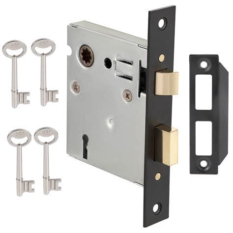 Toptotoo Mortise Lock Set Interior Door, Reversible Latch, Mortise Lock ...