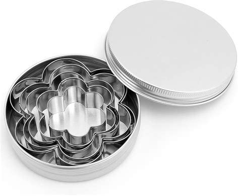 Amazon.com: Metal Cookie Cutters Set, Cookie Cutter Stainless Steel ...