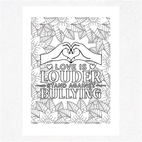 Bullying And Teasing Coloring Pages [2025]