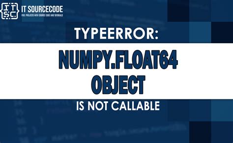 Image result for Float' Object Is Not Callable