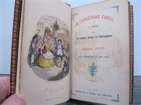 A CHRISTMAS CAROL **THIRD EDITION** by DICKENS, CHARLES: Very Good Hardcover (1843) Third ...