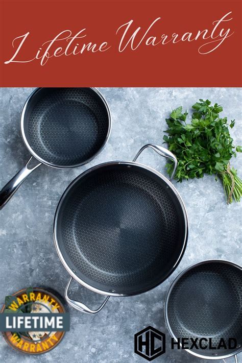 Lifetime Warranty - HexClad Cookware