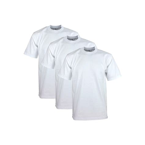 Pro Club Men's 3-Pack Heavyweight Cotton Short Sleeve Crew Neck T ...