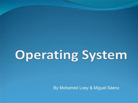Operating Systems for Computers 的图像结果