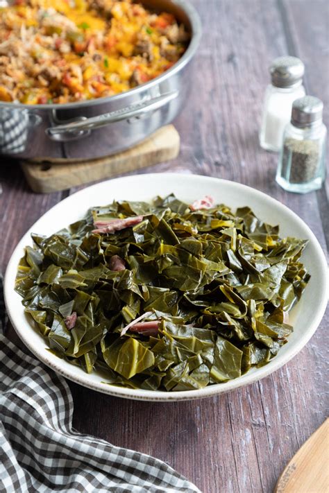 Southern Collard Greens Recipe with Ham Hocks | Feast and Farm