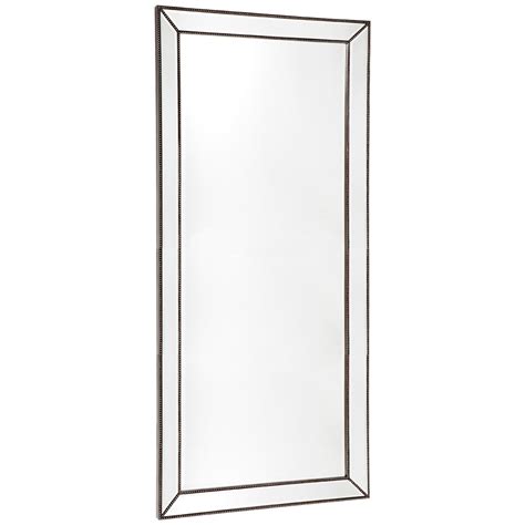 Café Lighting Zeta Floor Mirror Antique Silver | Costco A...