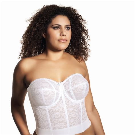 Goddess #689 Strapless Longline Bra - aBra4Me.com