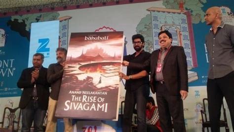Baahubali team launch cover of the novel 'The Rise of Sivagami' at the ...