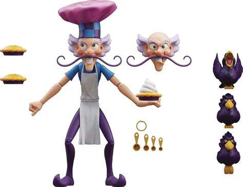 Strawberry Shortcake Classic Peculiar Purple Pie Man 6 Action Figure ...