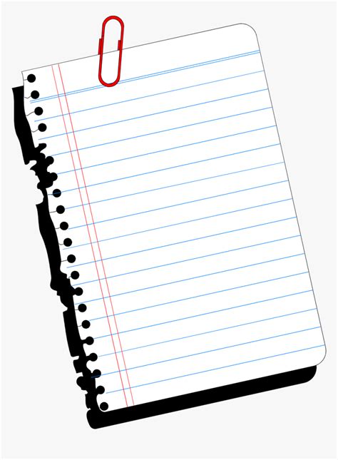Notebook Paper PNG 的图像结果