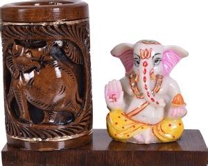 Flipkart.com | Craft Trade 1 Compartments Wooden Pen Stand - Pen Stand