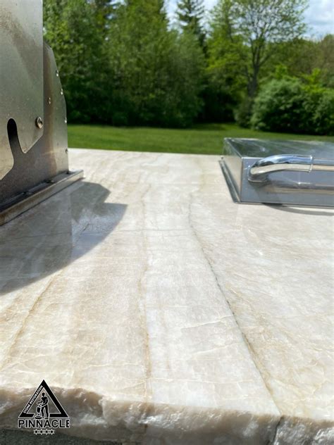 Quartzite Countertop Crack Repair, Deep Clean, Buff, and Seal ...