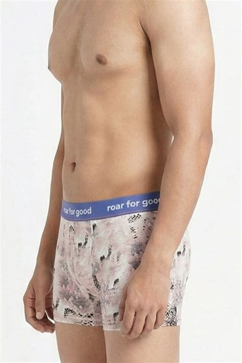 Buy Snake Print Micro Modal Trunks for Men – Soft Stretch Fit – Roar ...