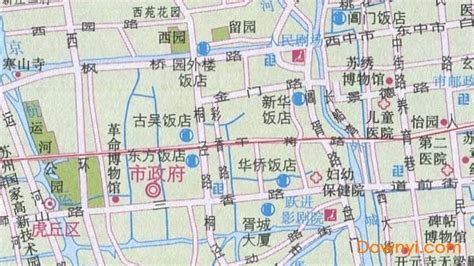 苏州旅游地图全图大图下载|苏州旅游地图高清大图下载_ 当易网
