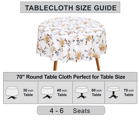 70 Inch Round Tablecloth On 60 Inch Round Table 60 Inch Winter Gold