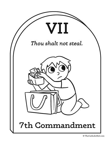 Thou Shalt Not Kill Coloring Pages [2025]