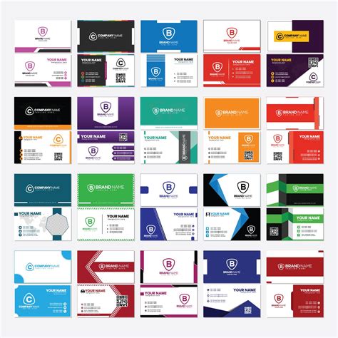 70 Business Card Templates Bundle, Editable Business Card, Digital Card ...