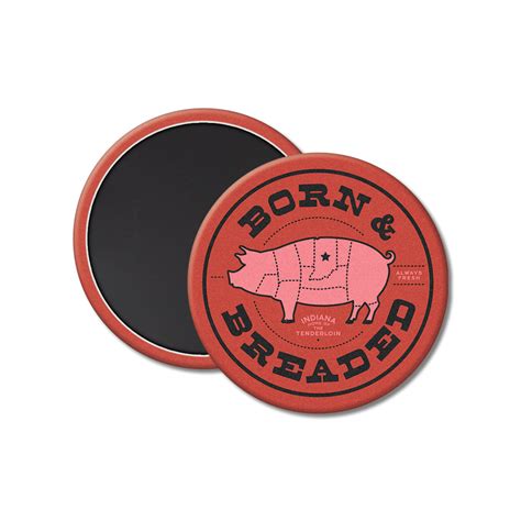 Born and Breaded Tee ***CLEARANCE*** – United State of Indiana