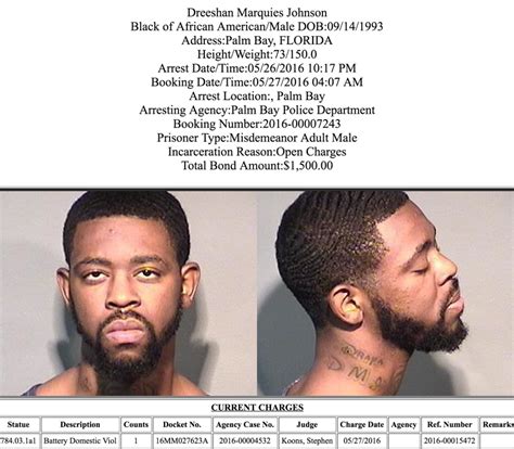 Arrests In Brevard County: May 28, 2016 - Space Coast Daily