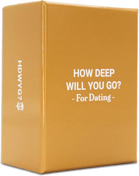 Amazon.com: How Deep Will You Go? for Dates - 99 Carefully Thought Out Conversation Questions ...