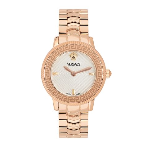 Versace V-Icon Multicolor Round Quartz Women Watch - VEUCA0724 - At ...