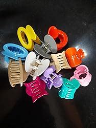 Drishti® Plastic Hair Claw Clip for Girls & Women Medium Size ...
