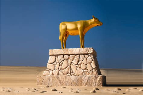 Kicking The Head Of The Golden Calf Moses