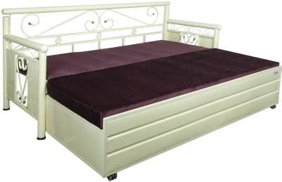 INDIAN FURNITURE MART 3 Seater Double Metal Pull Out Sofa Cum Bed ...