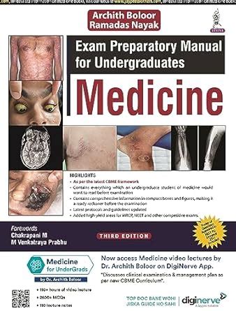Buy Exam Preparatory Manual for Undergraduates: Medicine Book Online at ...