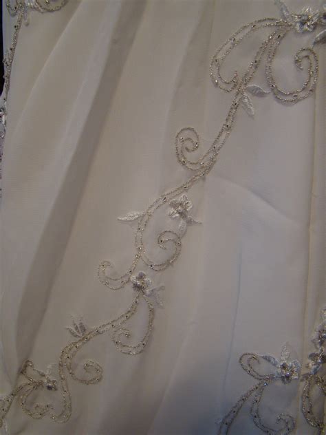 Light Ivory Chiffon Strapless Wedding Dress/ Simple Wedding - Etsy