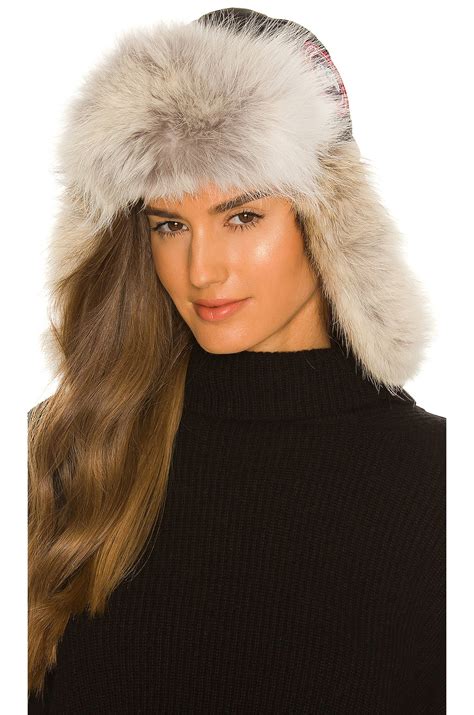 Canada Goose Ladies Aviator Hat in Black | REVOLVE
