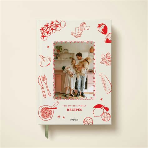 Family Favorites | Photo Recipe Journal | Recipe book design, Family ...