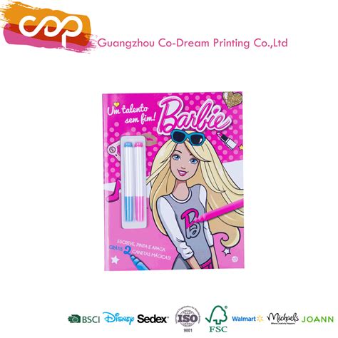 Custom Painting Children Book Cardboard Kids Drawing Picture Book with ...