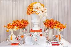 Orange White Wedding Theme by Orange Wedding Color Combination Ideas Weddings Orange White Wedding Theme