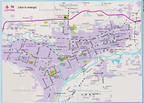 Map Of China Luoyang