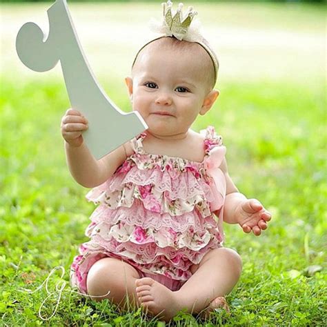 Newborn Infant Baby Girls Romper Ruffle Lace Cake ... - Grandado