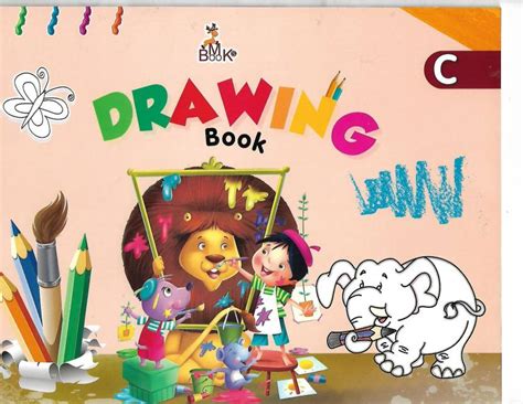 Drawing Book C Art And Craft Book For UKG Kids Age Group 4 To 7: Buy ...