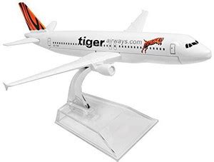 Generic Singapore Tiger A320 16cm Metal Airplane Models Birthday Gift ...