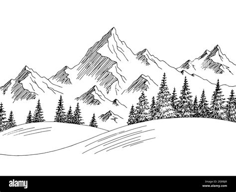 How To Draw A Hill Landscape
