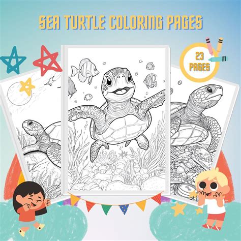 Sea Turtle Coloring Sheet Printable