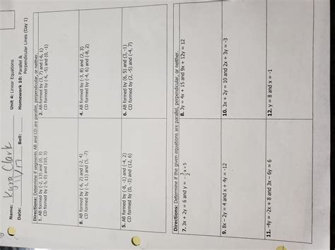 Gina Wilson All Things Algebra Unit 1 Homework 4 on Sale ...