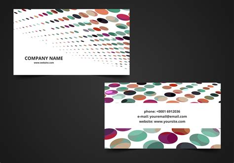 Visiting Card Design Vector 的图像结果