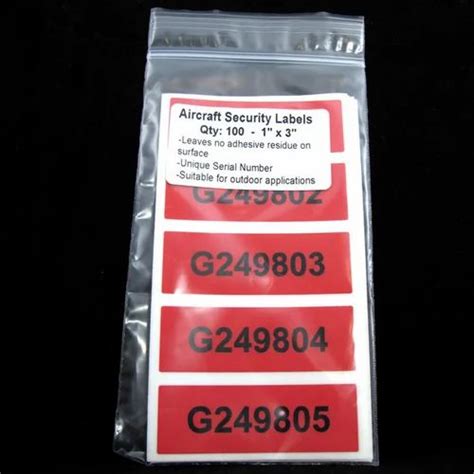 Security Labels - Tamper Evident Void Asset Labels. Manufacturer from ...