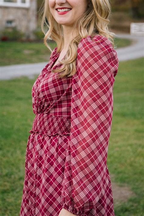 This Season's Stunning Holiday Plaid Dresses - Allyn Lewis