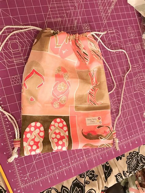 Image result for Bag with Drawstring Top Pattern