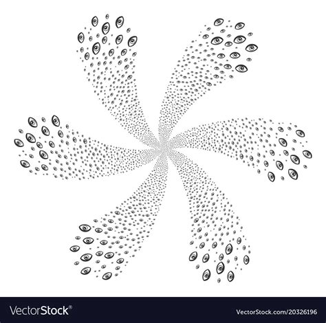 Eye cycle motion Royalty Free Vector Image - VectorStock