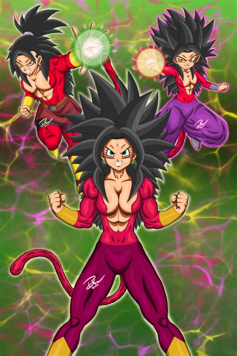 Kale And Caulifla Super Saiyan at Mary Kemp blog