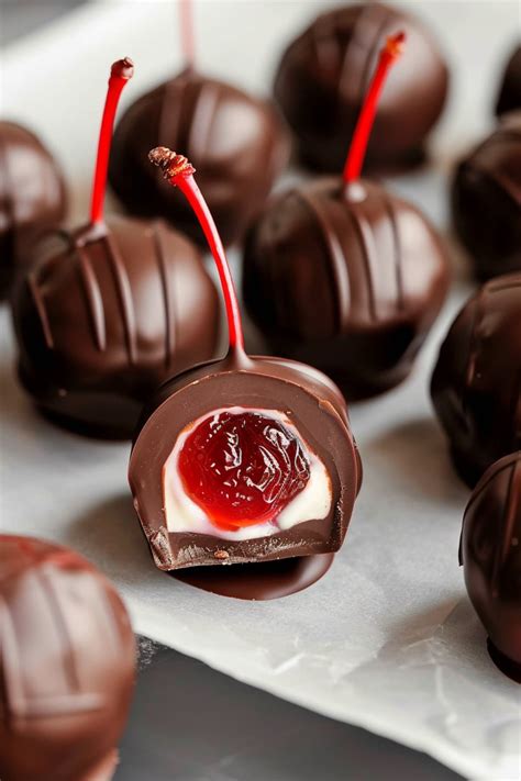 Chocolate Covered Cherries - Insanely Good