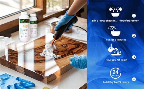1.2 kg Joy Art Resin + A4 Joy Art Sticker (Combo)