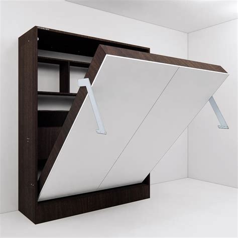Queen Size Wall Bed With Storage – InvisibleBed.com
